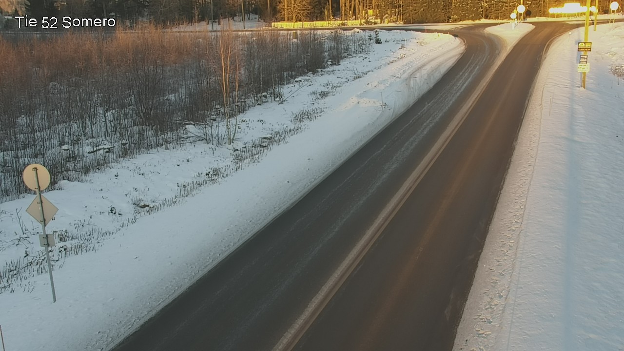 Weather Camera Image Road 52 Somero, Somero, Varsinais-Suomi