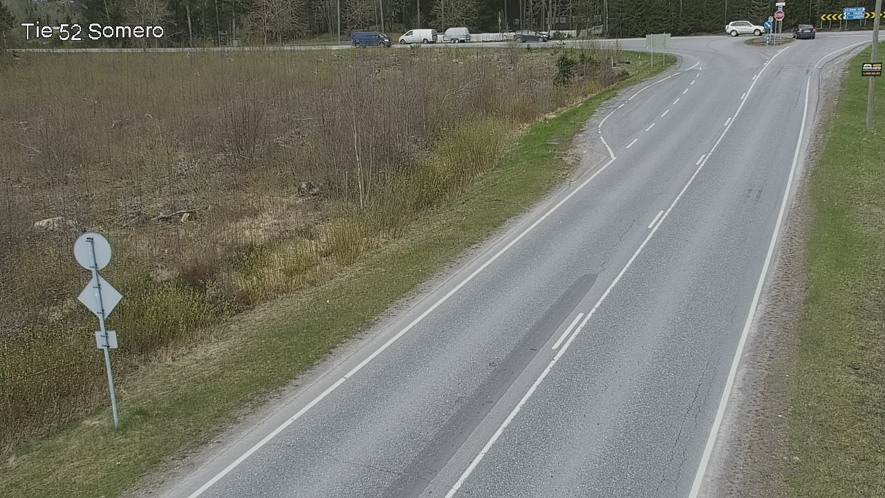 Weather Camera Image Väg 52 Somero, Somero, Varsinais-Suomi