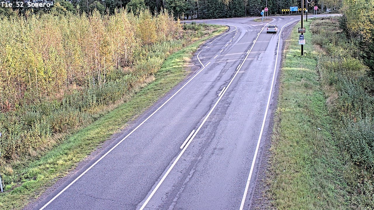 Weather Camera Image Road 52 Somero, Somero, Varsinais-Suomi
