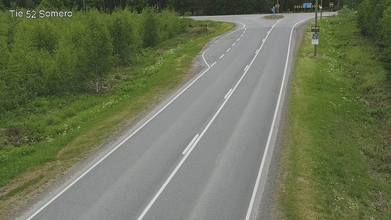 Weather Camera Image Väg 52 Somero, Somero, Varsinais-Suomi