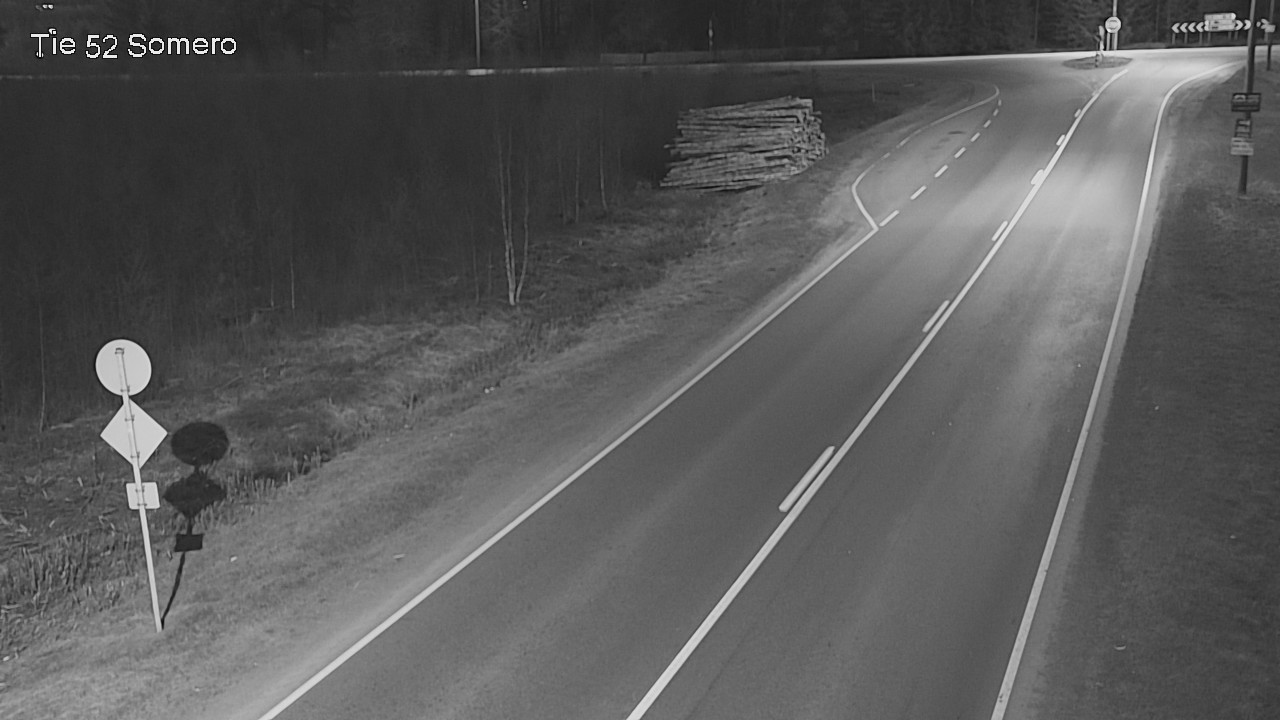 Weather Camera Image Road 52 Somero, Somero, Varsinais-Suomi