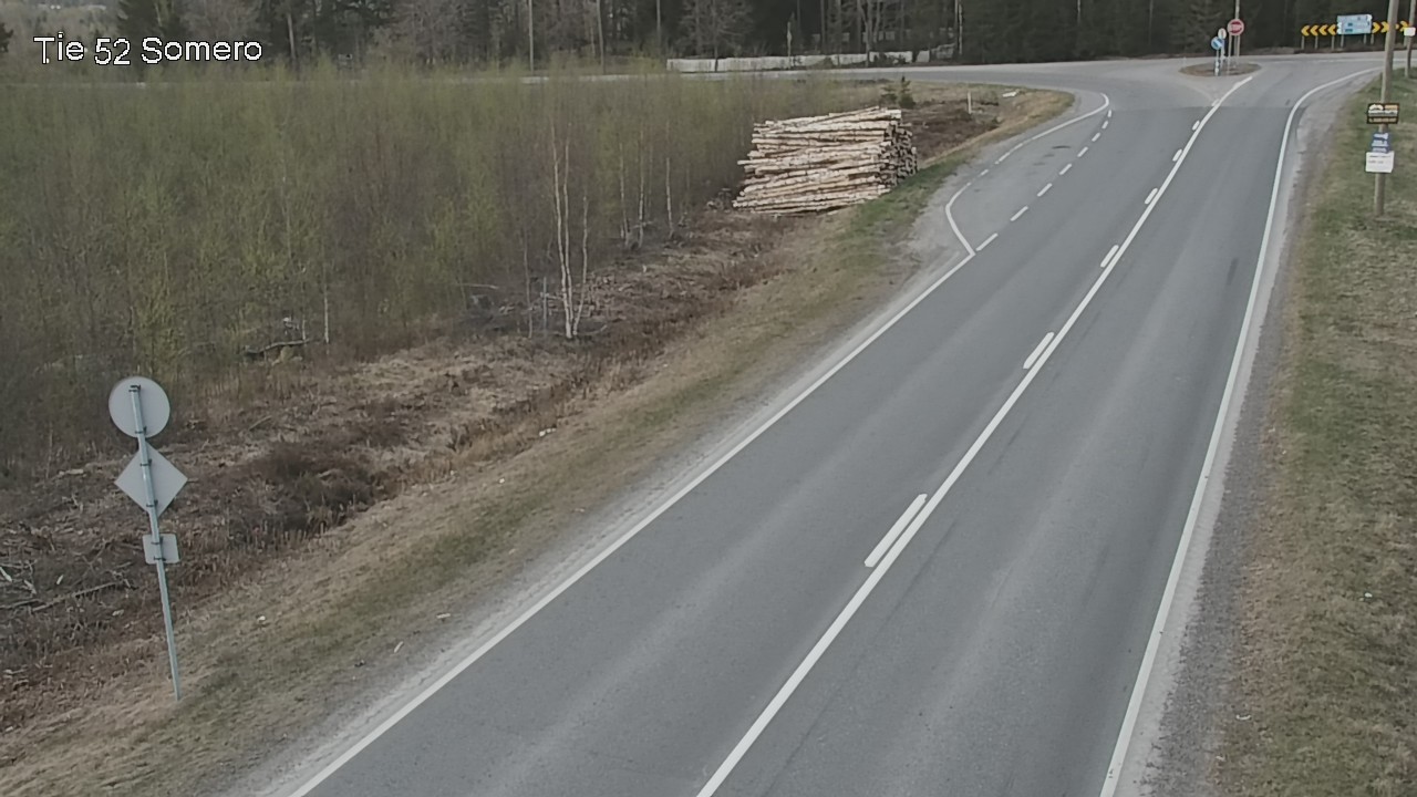Weather Camera Image Road 52 Somero, Somero, Varsinais-Suomi