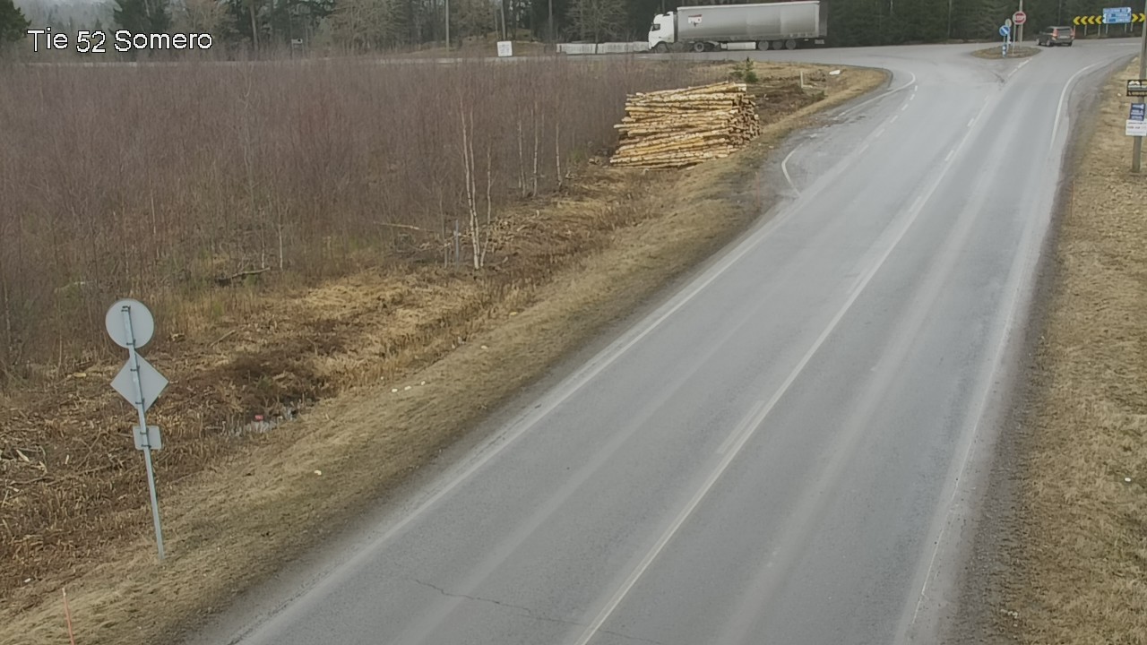 Weather Camera Image Road 52 Somero, Somero, Varsinais-Suomi