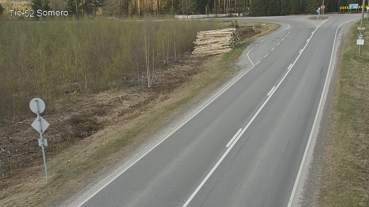 Weather Camera Image Road 52 Somero, Somero, Varsinais-Suomi