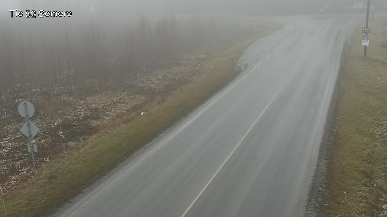 Weather Camera Image Road 52 Somero, Somero, Varsinais-Suomi
