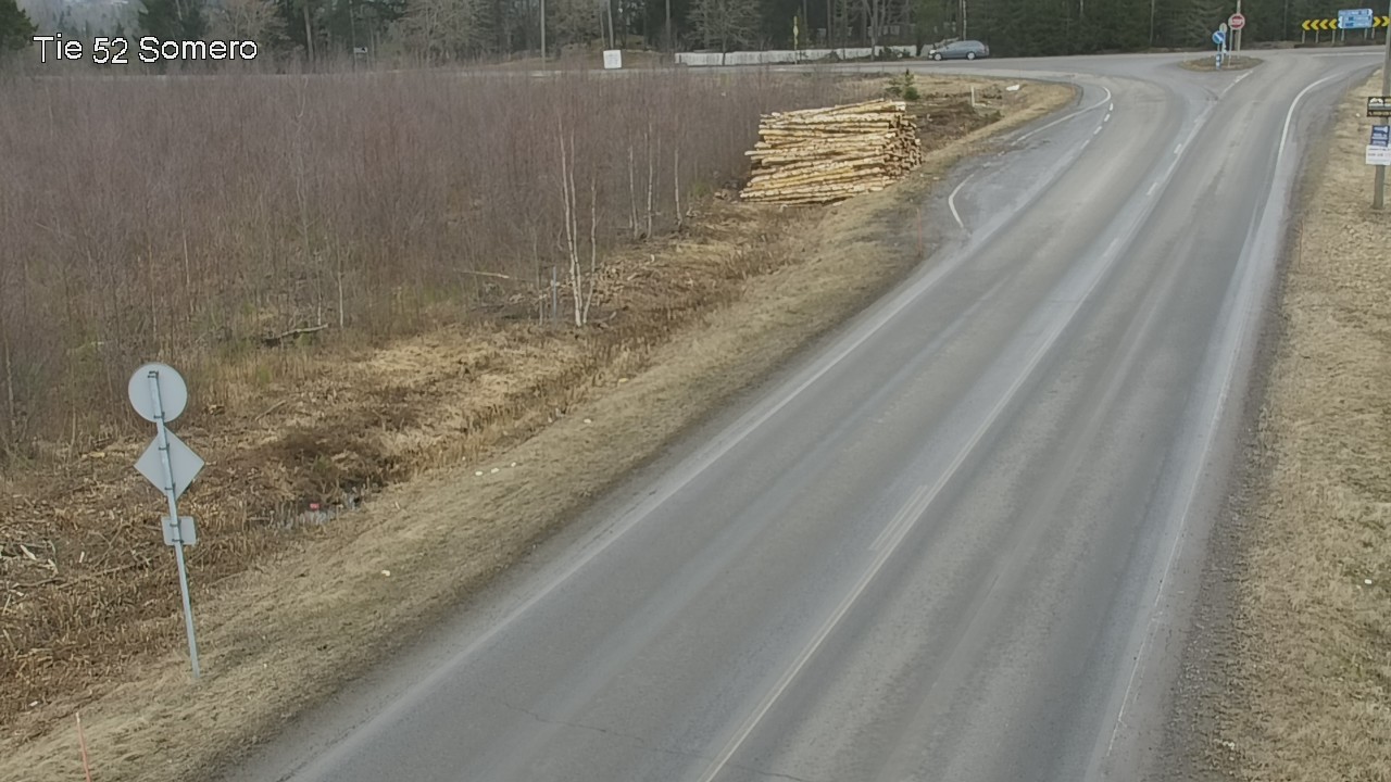 Weather Camera Image Road 52 Somero, Somero, Varsinais-Suomi