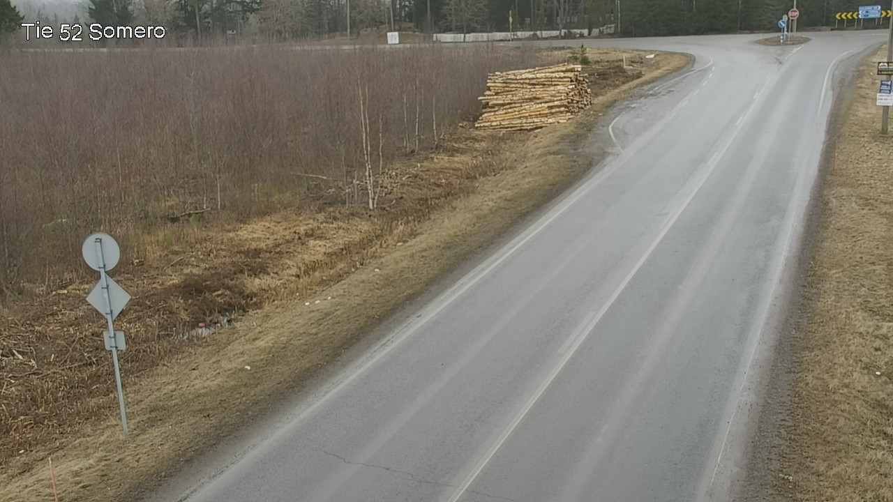 Weather Camera Image Road 52 Somero, Somero, Varsinais-Suomi