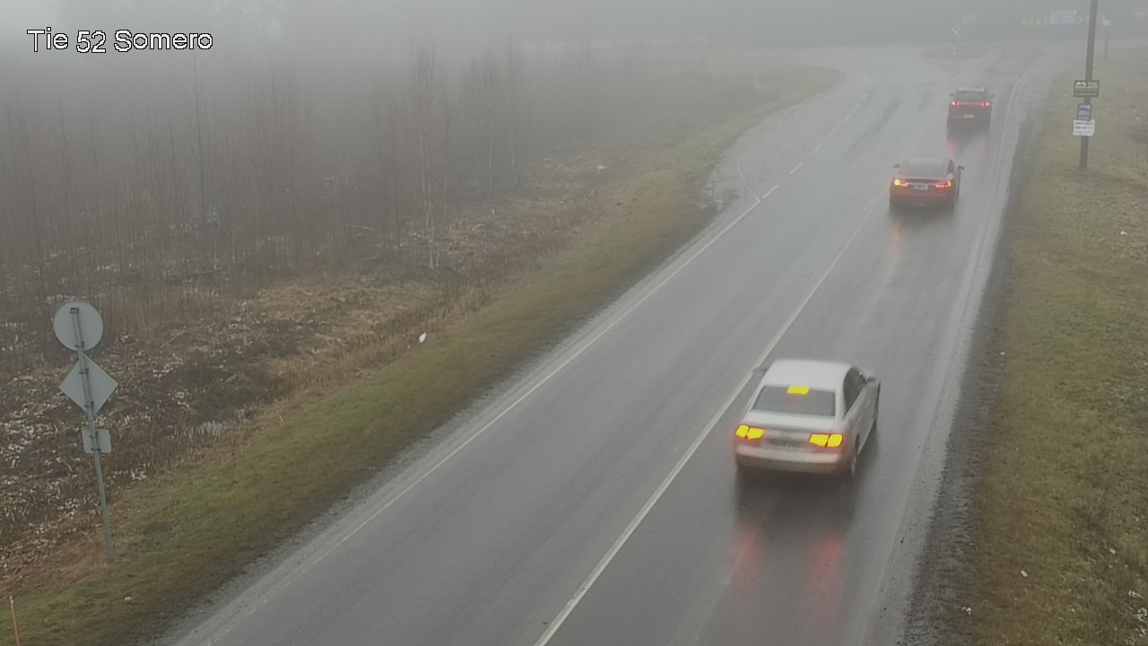 Weather Camera Image Road 52 Somero, Somero, Varsinais-Suomi