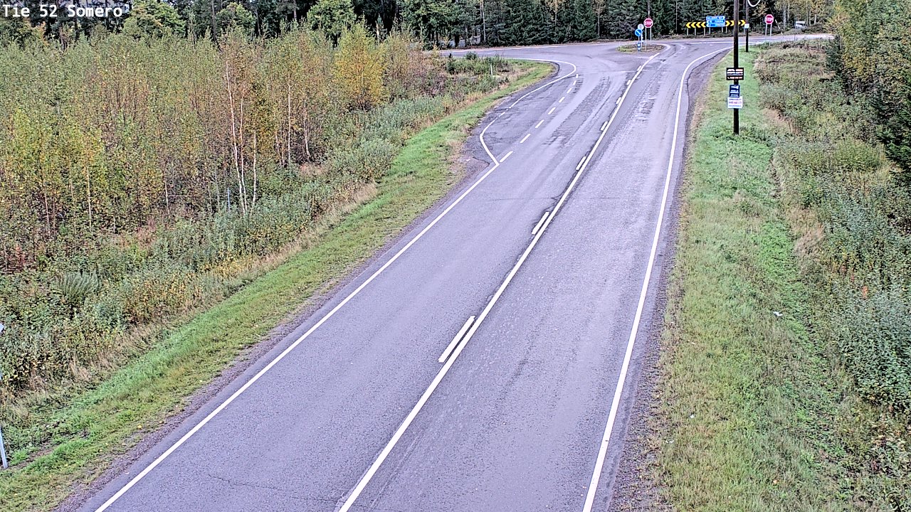 Weather Camera Image Road 52 Somero, Somero, Varsinais-Suomi