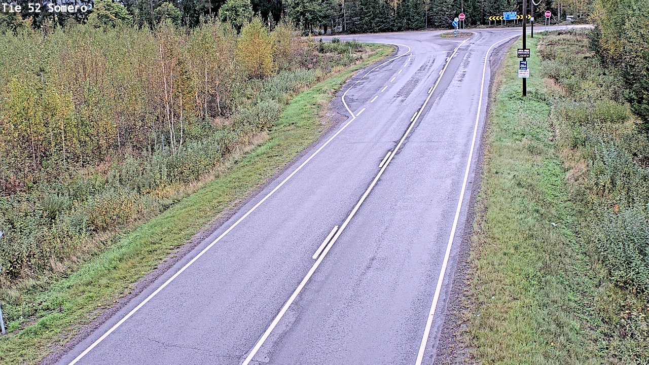 Weather Camera Image Road 52 Somero, Somero, Varsinais-Suomi