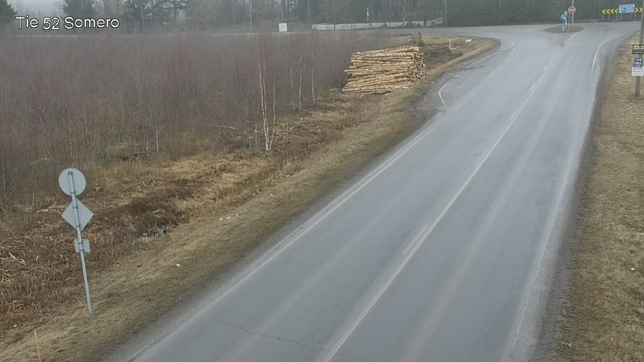 Weather Camera Image Road 52 Somero, Somero, Varsinais-Suomi