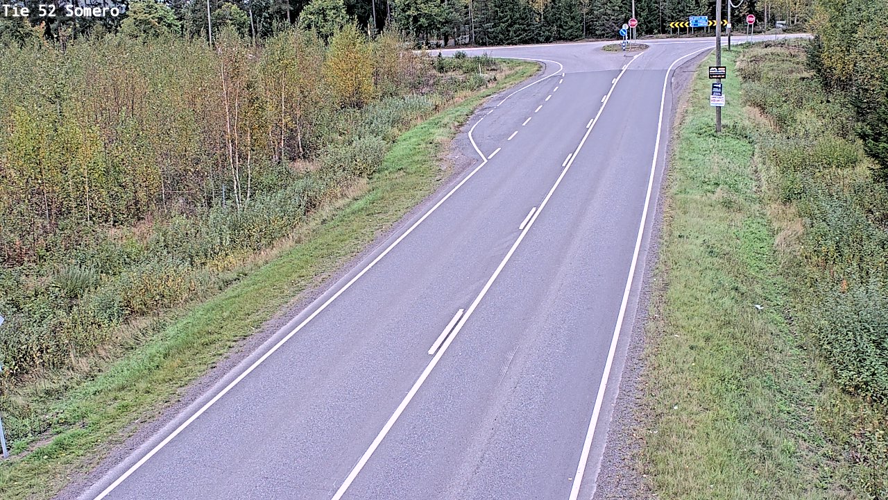 Kelikamerat Kuva Tie 52 Somero, Somero, Varsinais-Suomi