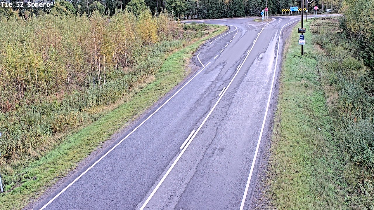 Weather Camera Image Road 52 Somero, Somero, Varsinais-Suomi