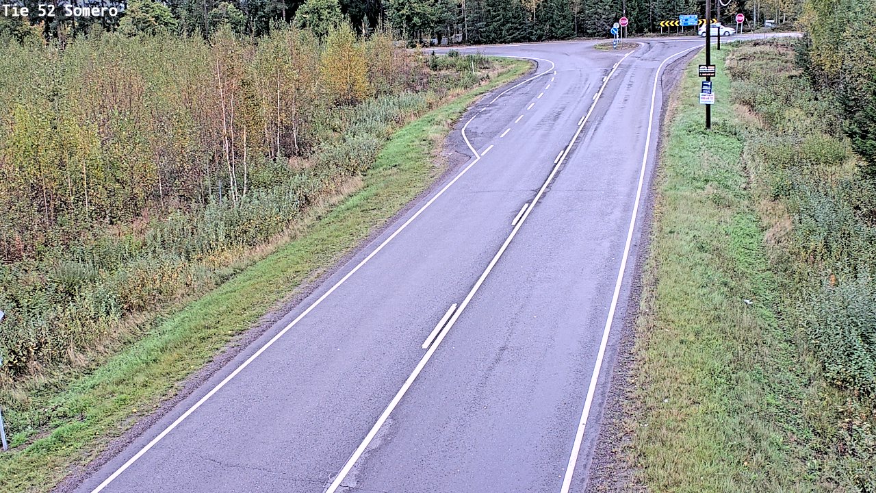 Weather Camera Image Road 52 Somero, Somero, Varsinais-Suomi