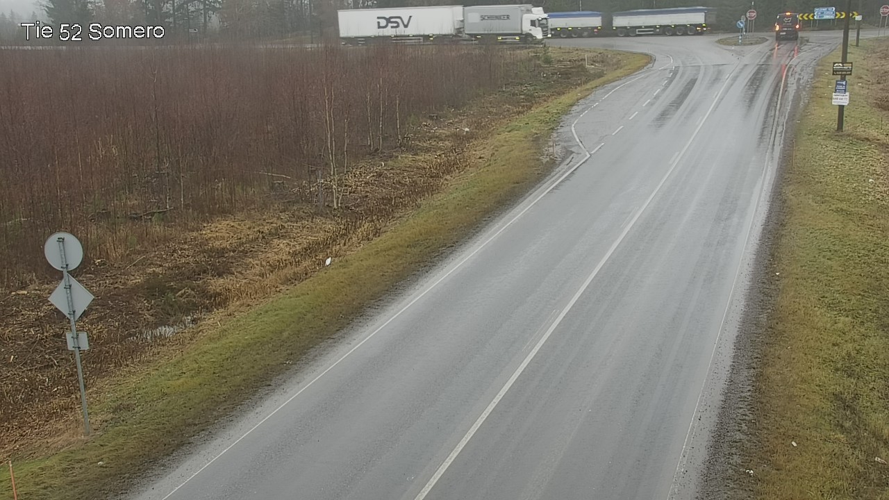 Weather Camera Image Road 52 Somero, Somero, Varsinais-Suomi