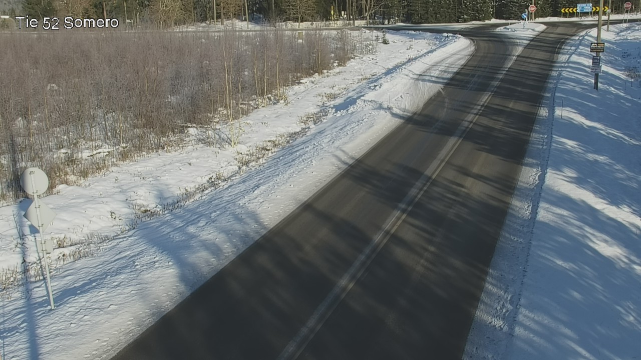 Weather Camera Image Road 52 Somero, Somero, Varsinais-Suomi