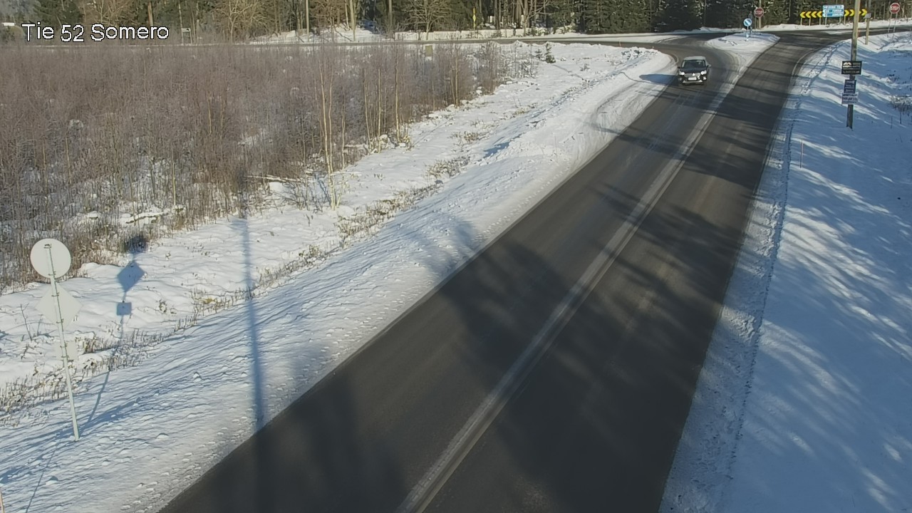 Weather Camera Image Road 52 Somero, Somero, Varsinais-Suomi