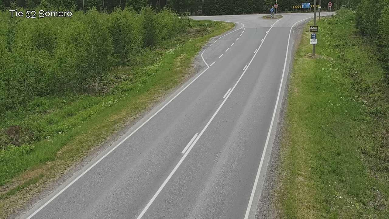 Weather Camera Image Road 52 Somero, Somero, Varsinais-Suomi