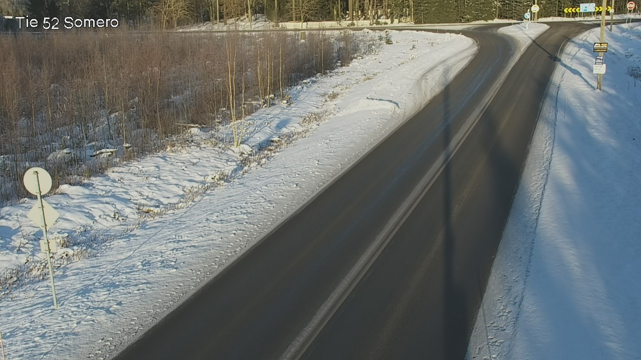 Weather Camera Image Road 52 Somero, Somero, Varsinais-Suomi