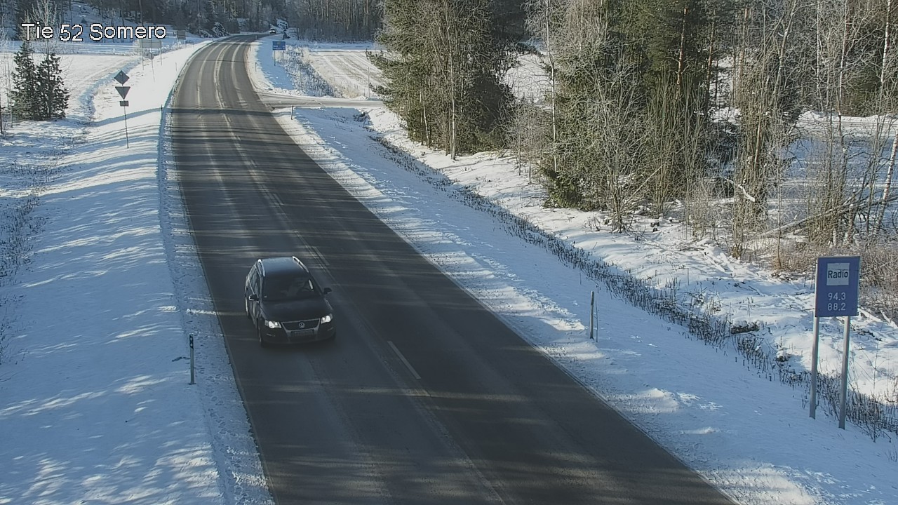 Weather Camera Image Road 52 Somero, Somero, Varsinais-Suomi