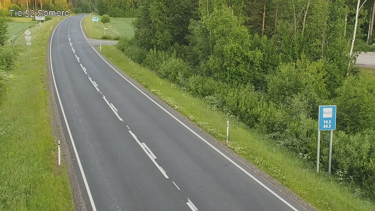 Weather Camera Image Road 52 Somero, Somero, Varsinais-Suomi