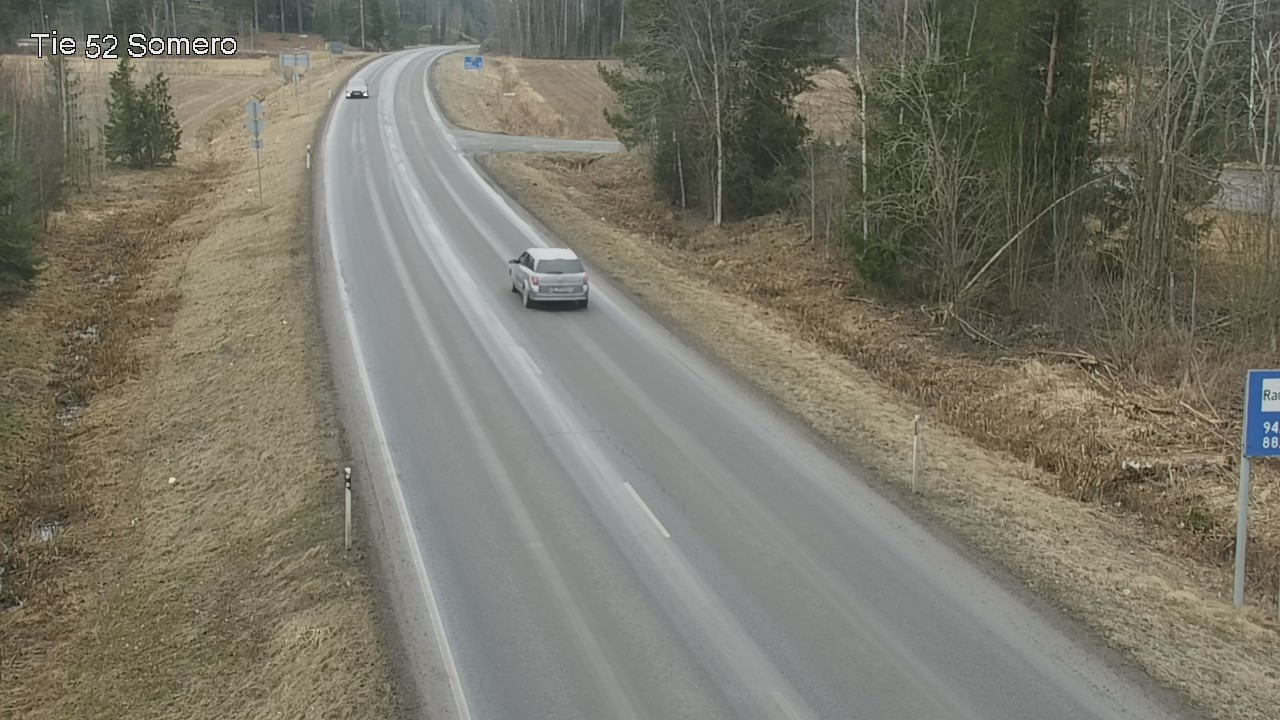 Weather Camera Image Väg 52 Somero, Somero, Varsinais-Suomi