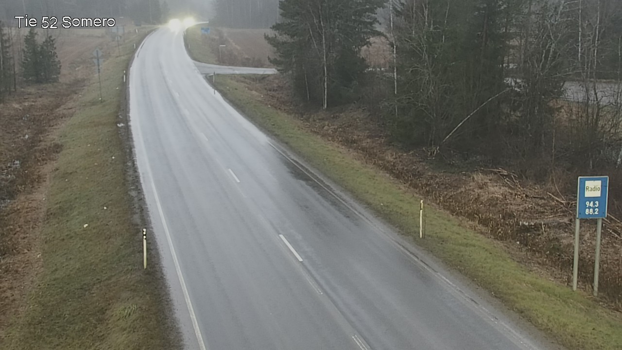 Weather Camera Image Väg 52 Somero, Somero, Varsinais-Suomi