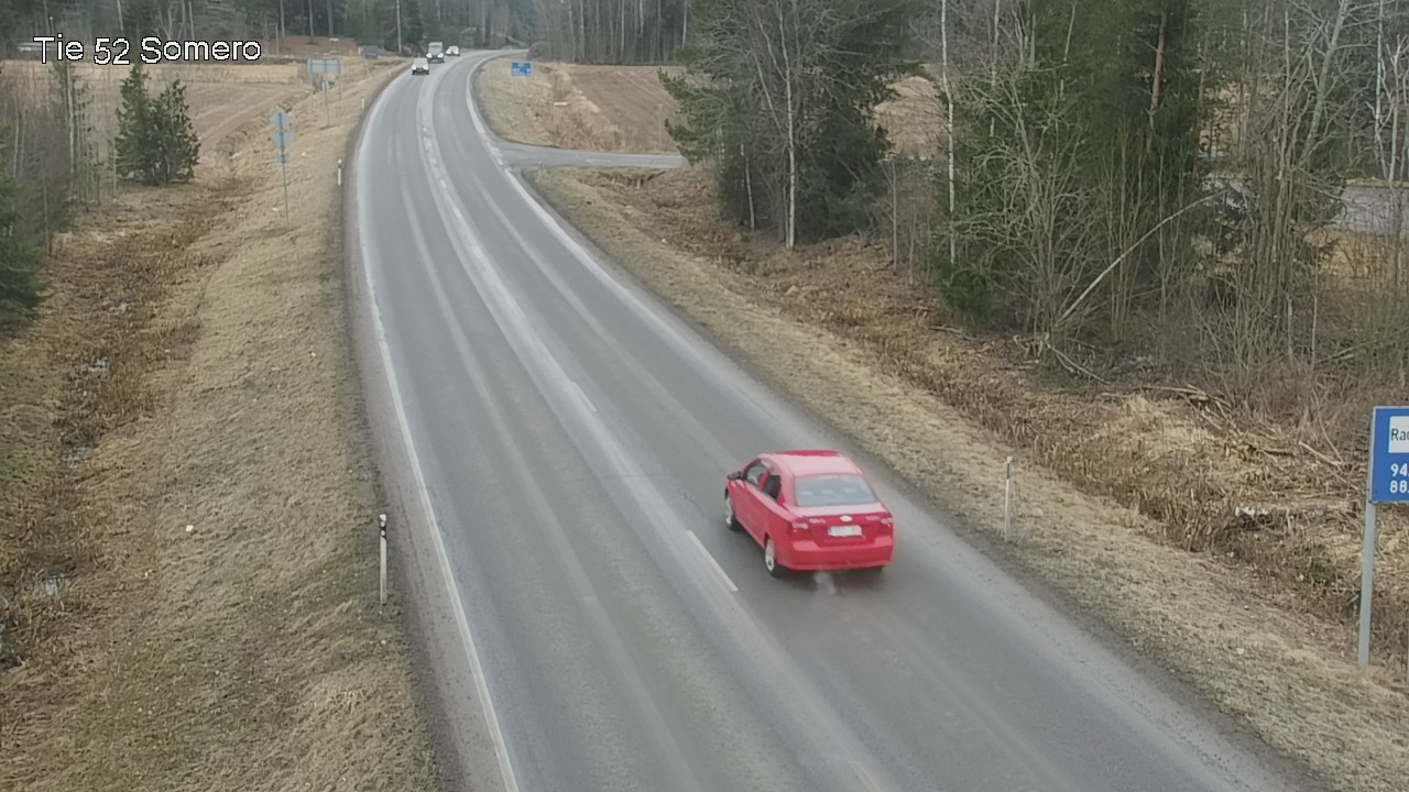 Weather Camera Image Väg 52 Somero, Somero, Varsinais-Suomi