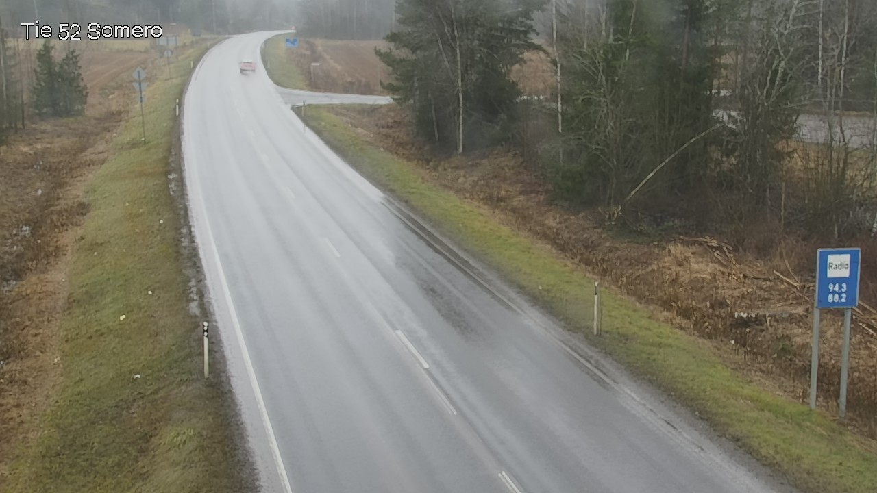 Weather Camera Image Väg 52 Somero, Somero, Varsinais-Suomi