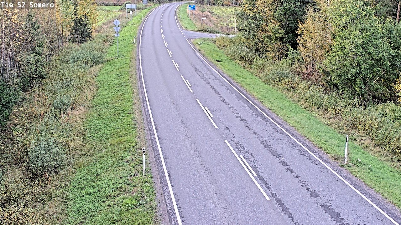 Weather Camera Image Road 52 Somero, Somero, Varsinais-Suomi