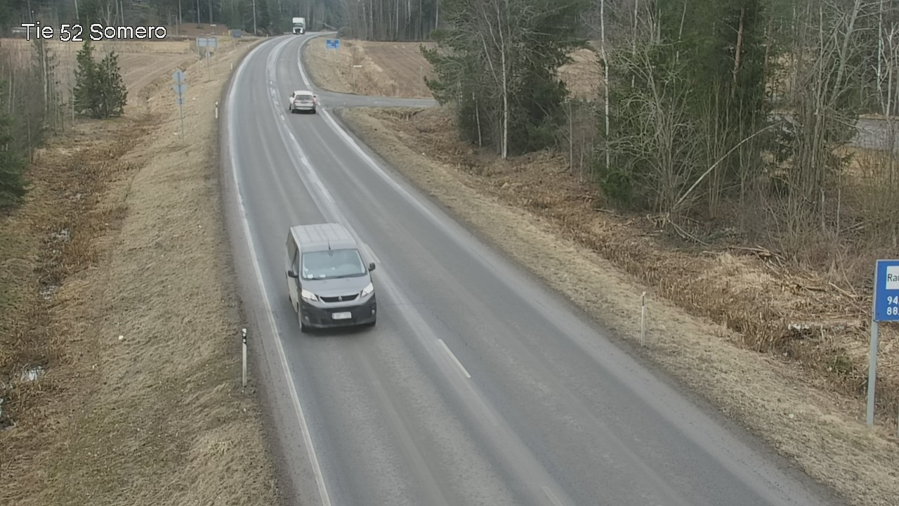 Weather Camera Image Väg 52 Somero, Somero, Varsinais-Suomi