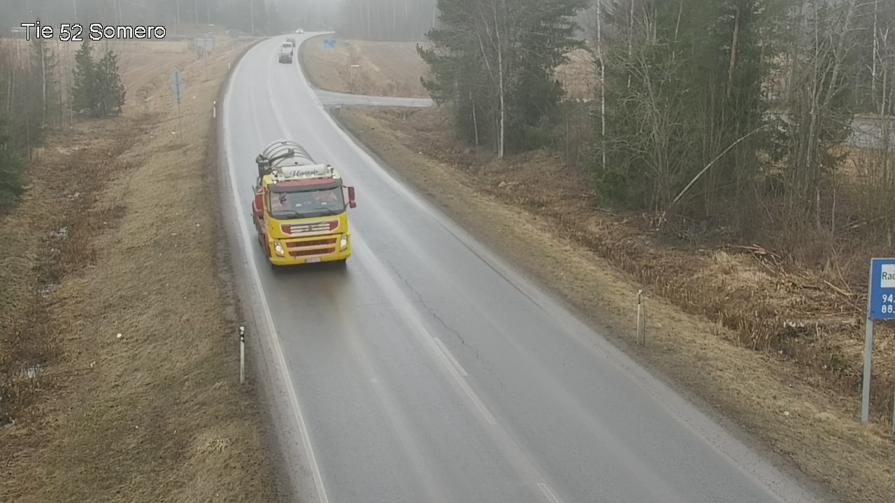 Weather Camera Image Road 52 Somero, Somero, Varsinais-Suomi