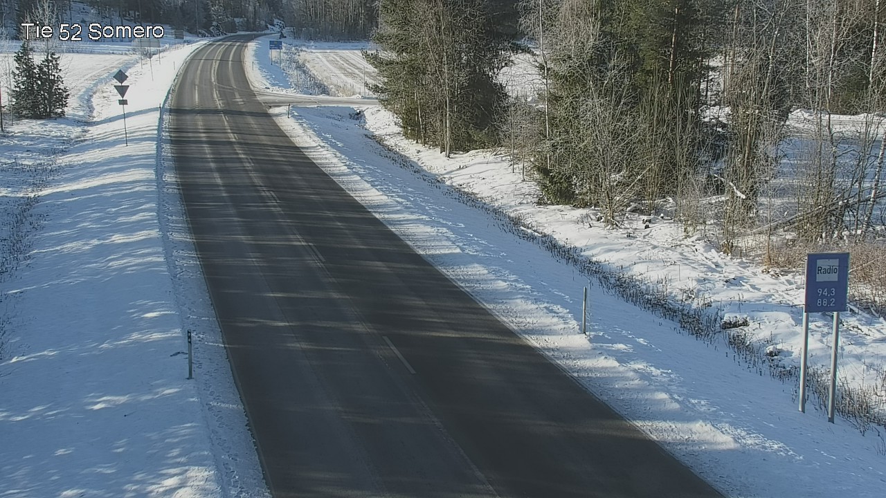 Weather Camera Image Road 52 Somero, Somero, Varsinais-Suomi