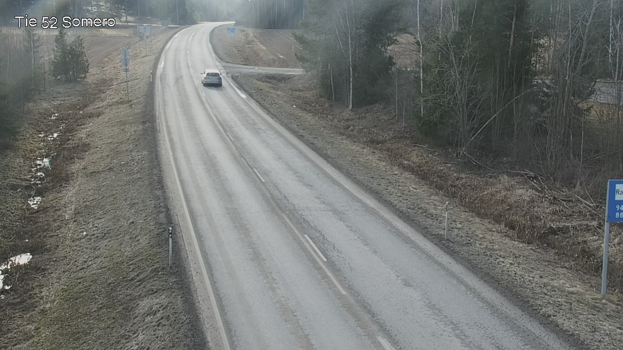 Weather Camera Image Väg 52 Somero, Somero, Varsinais-Suomi