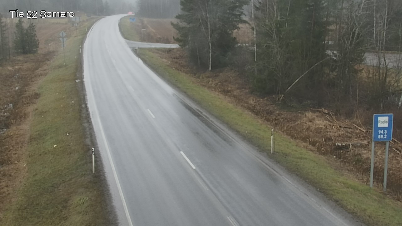 Weather Camera Image Väg 52 Somero, Somero, Varsinais-Suomi
