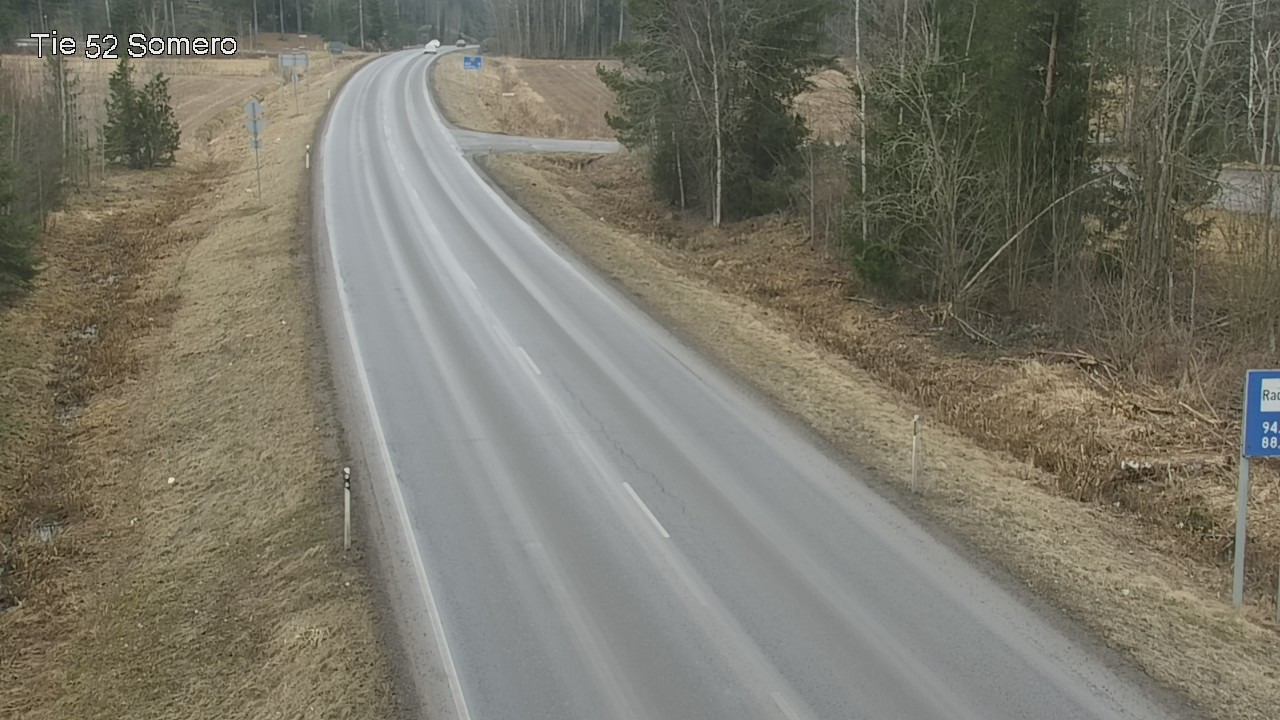 Weather Camera Image Road 52 Somero, Somero, Varsinais-Suomi