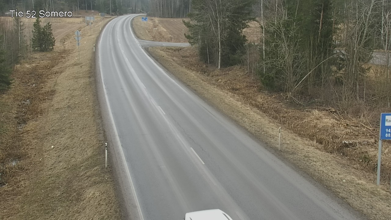 Weather Camera Image Road 52 Somero, Somero, Varsinais-Suomi