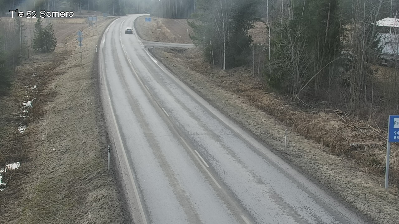 Weather Camera Image Väg 52 Somero, Somero, Varsinais-Suomi