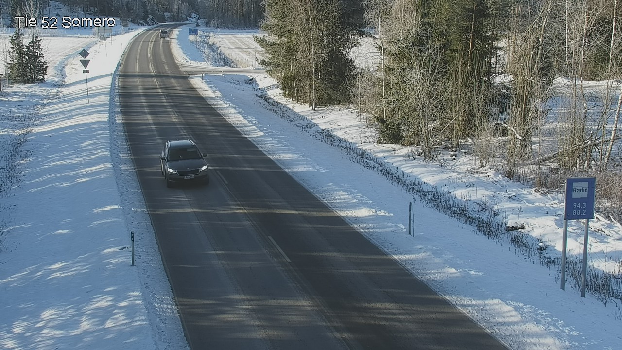 Weather Camera Image Road 52 Somero, Somero, Varsinais-Suomi