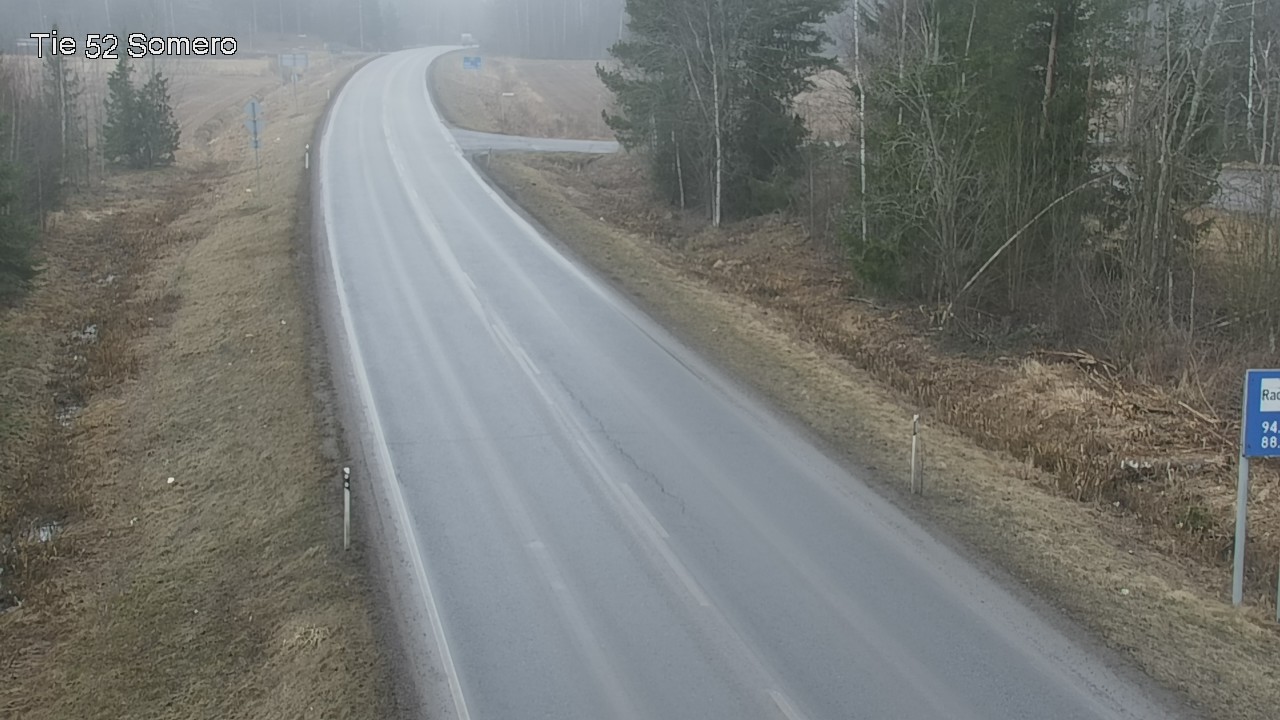 Weather Camera Image Road 52 Somero, Somero, Varsinais-Suomi