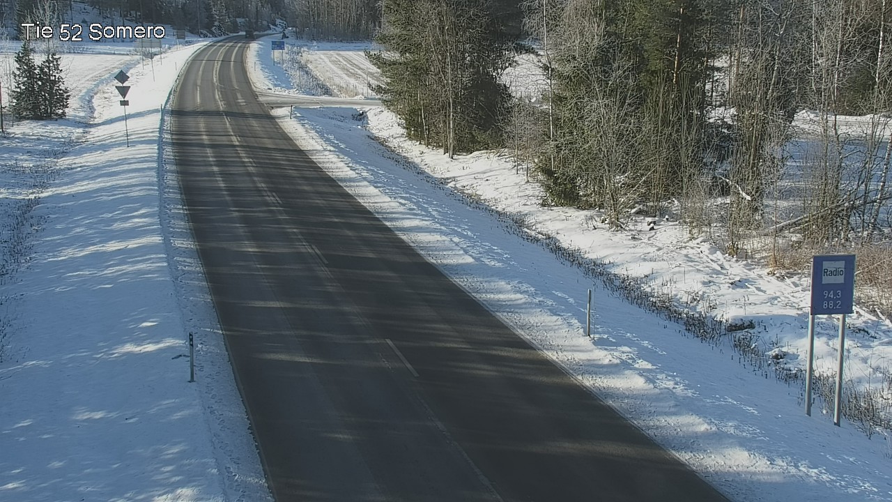 Weather Camera Image Road 52 Somero, Somero, Varsinais-Suomi
