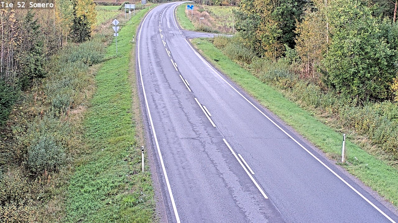 Weather Camera Image Road 52 Somero, Somero, Varsinais-Suomi