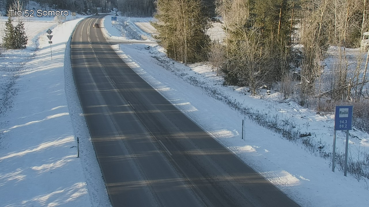 Weather Camera Image Road 52 Somero, Somero, Varsinais-Suomi