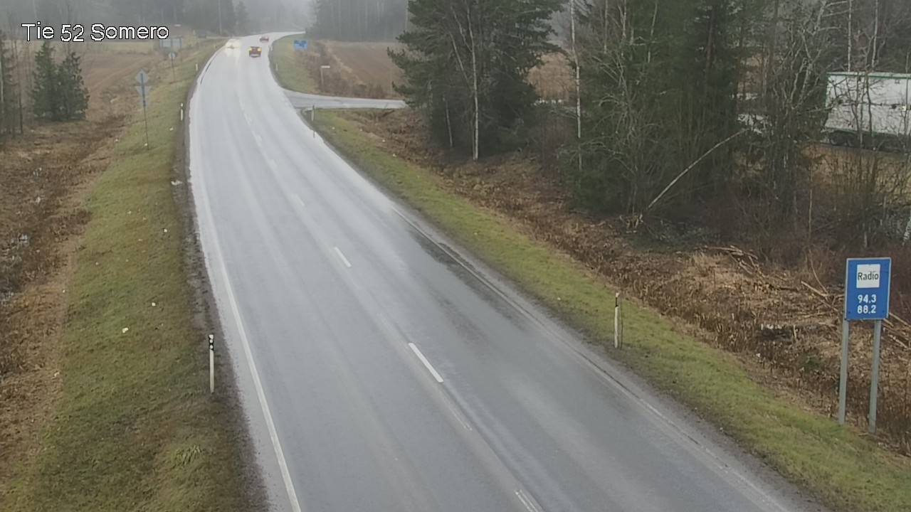Weather Camera Image Väg 52 Somero, Somero, Varsinais-Suomi