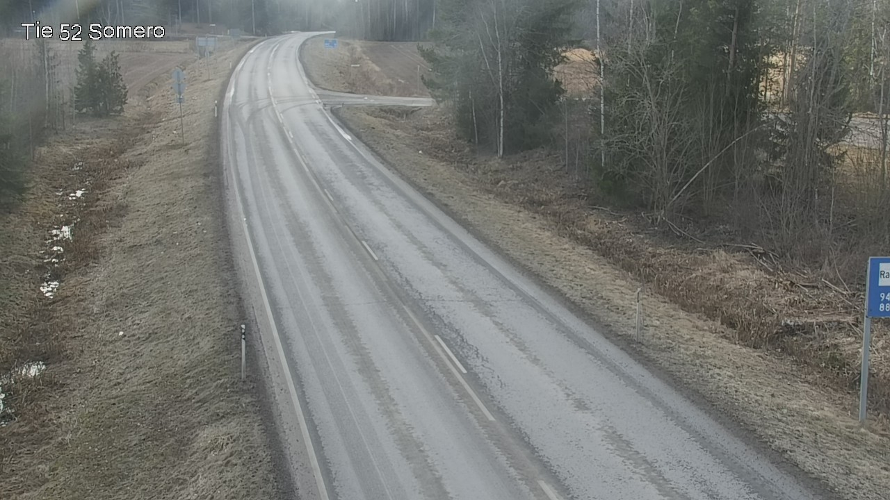 Weather Camera Image Väg 52 Somero, Somero, Varsinais-Suomi