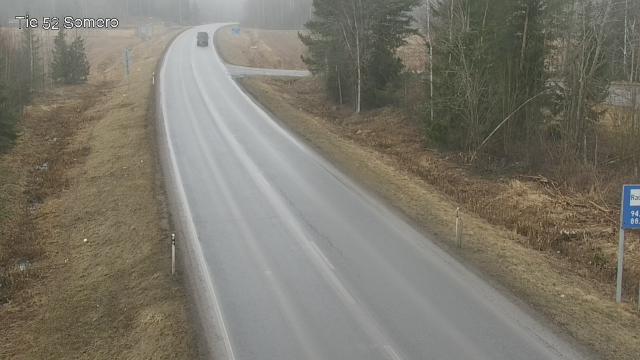 Weather Camera Image Road 52 Somero, Somero, Varsinais-Suomi