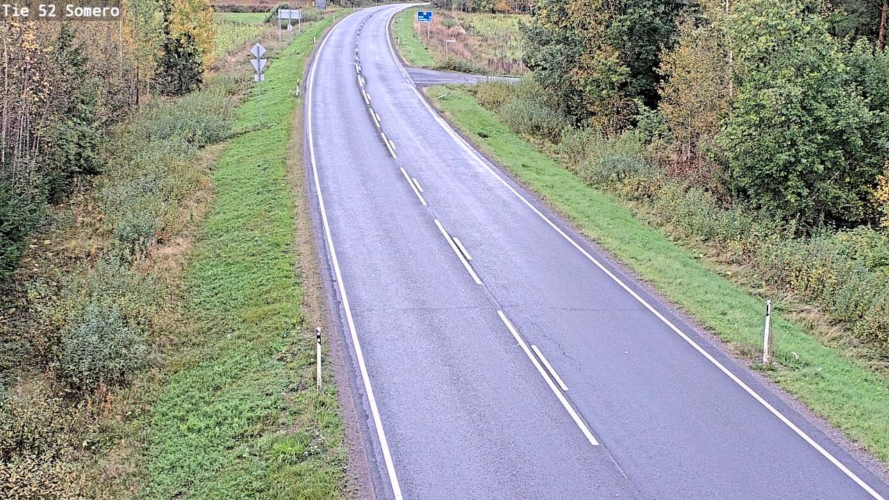 Weather Camera Image Road 52 Somero, Somero, Varsinais-Suomi
