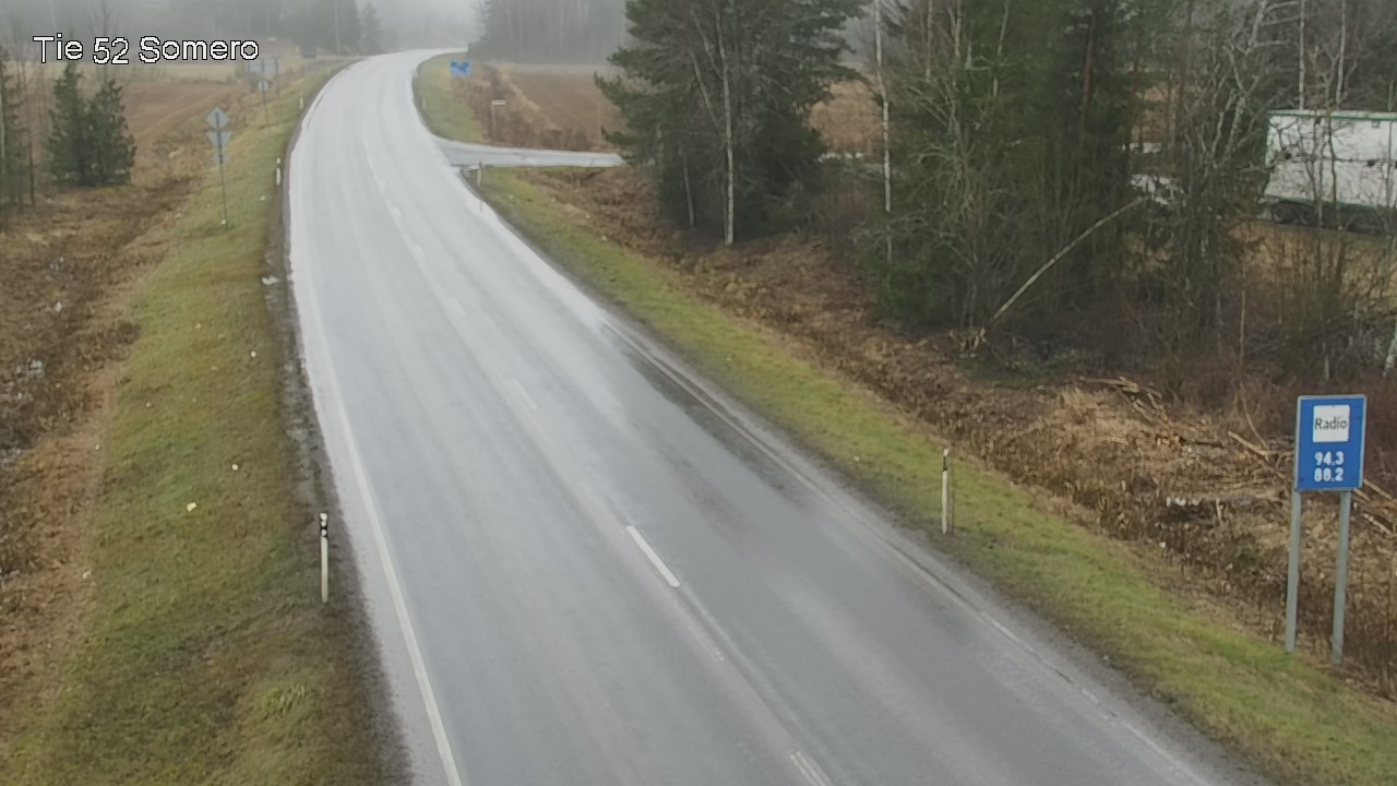 Weather Camera Image Väg 52 Somero, Somero, Varsinais-Suomi