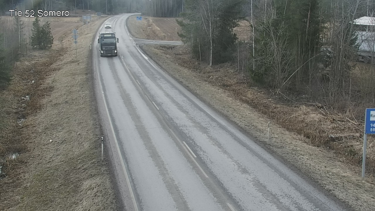 Weather Camera Image Väg 52 Somero, Somero, Varsinais-Suomi