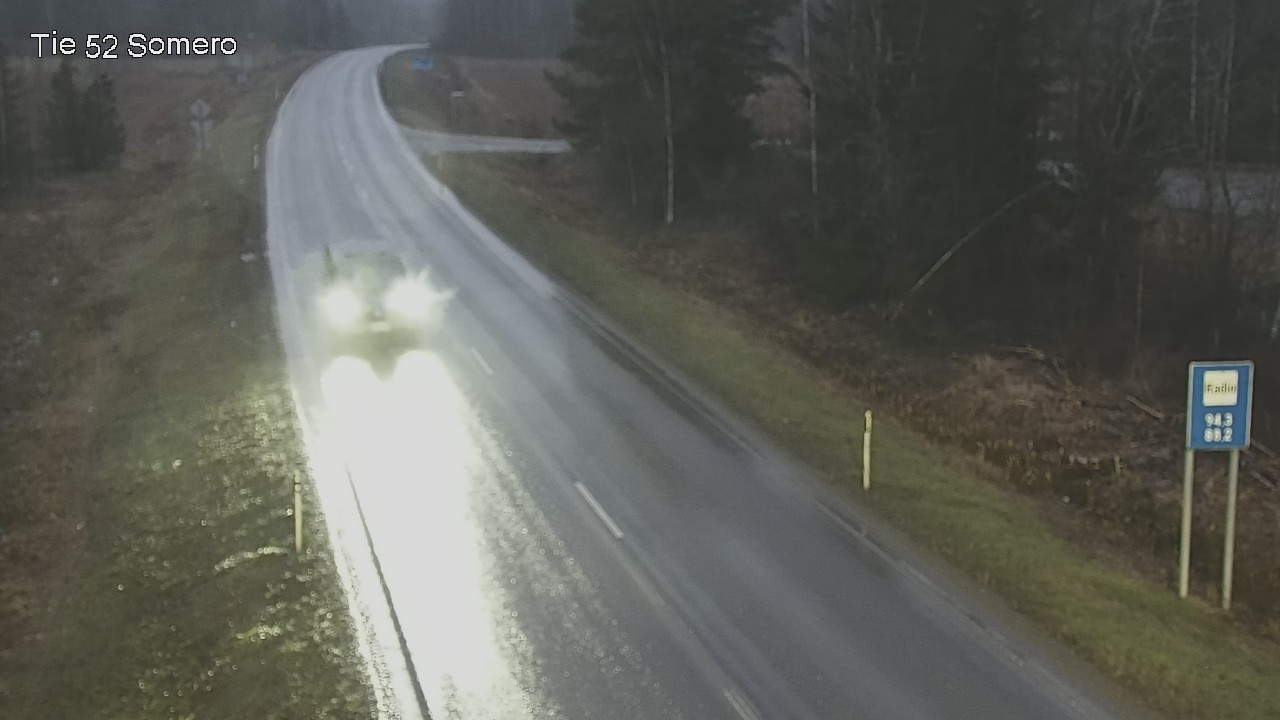 Weather Camera Image Väg 52 Somero, Somero, Varsinais-Suomi